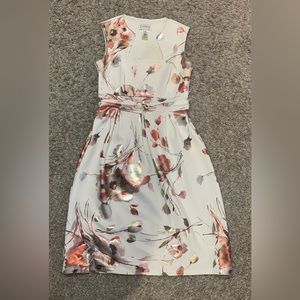 White Floral Dress